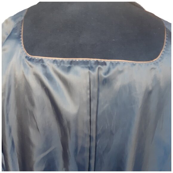 Coppley SZ 42 100% Cashmere Black Single Breasted Concealed Placket Overcoat - Picture 14 of 16